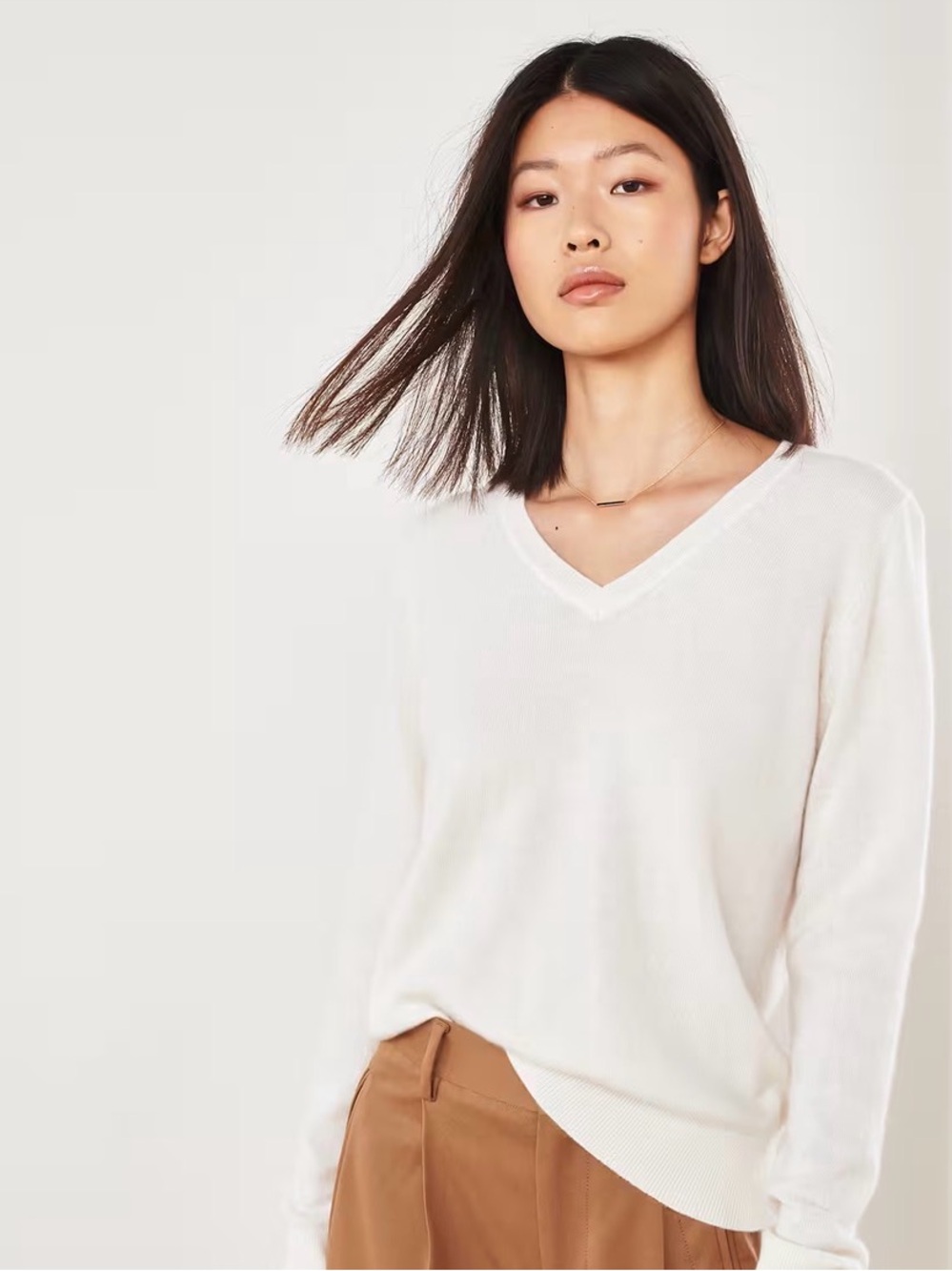 Quince Mongolian Cashmere V-Neck Sweater Size XS